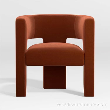 silla de diseño moderna silla de comedor steelframeFabricUphupseded